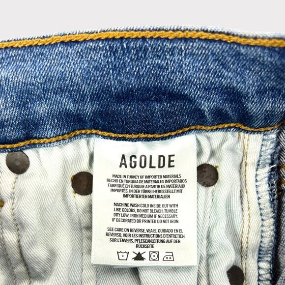 AGOLDE Sophie Skinny Ankle Jean in Pentacle Size 27 - Picture 4 of 9